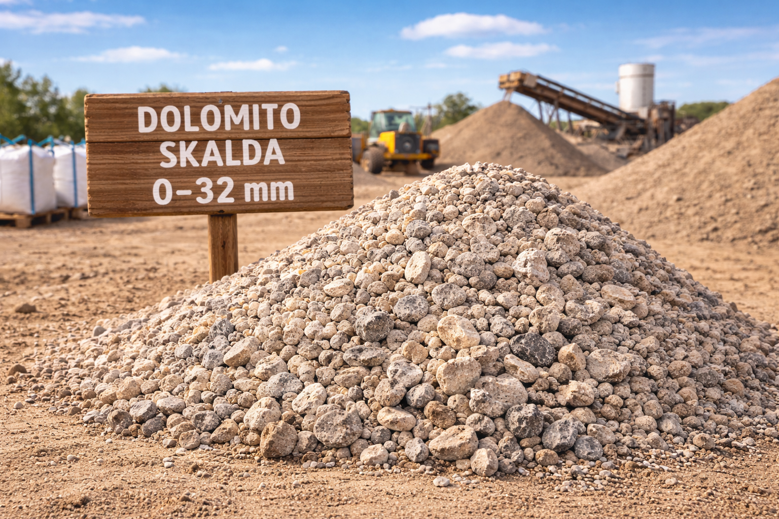 Dolomito skalda 0-32